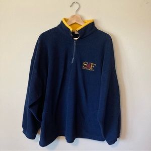 Vintage San Fransisco Quarter Zip Fleece XL